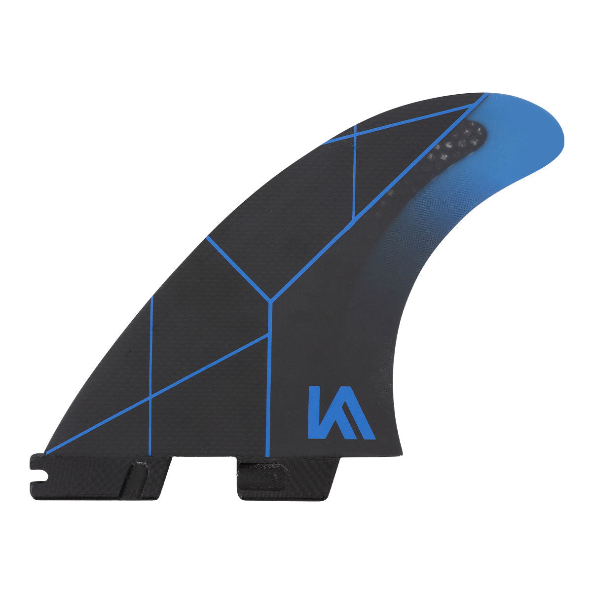 FCS 2 Kolohe Andino KA PC Medium Thruster Fin Set - Black/Blue