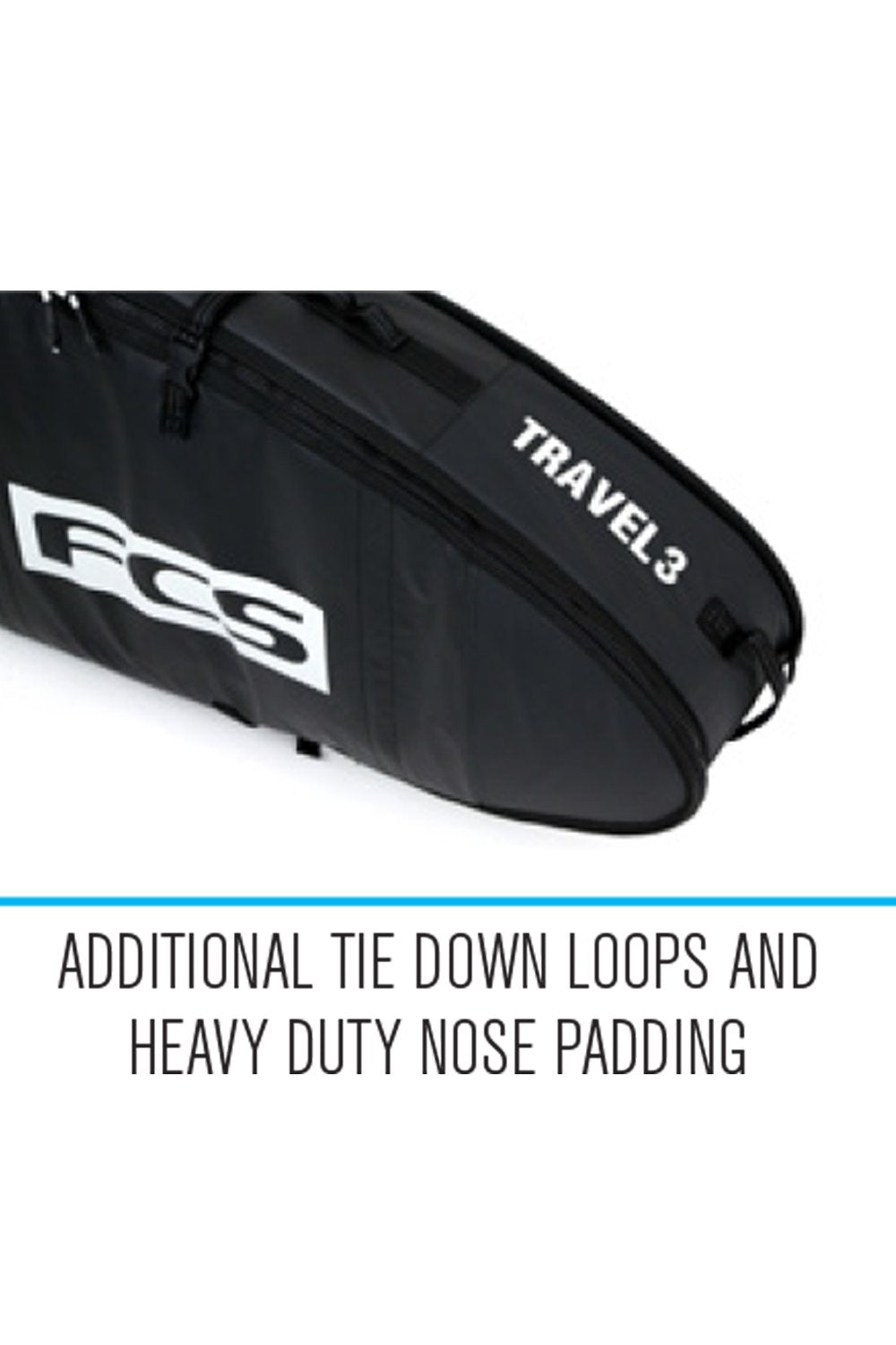 Fcs travel 2 all shop purpose surfboard bag
