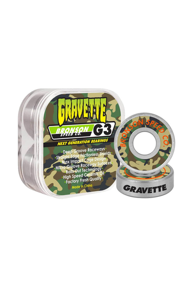 Bronson Speed Co | Bronson Speed Co G3 David Gravette Skate Bearings