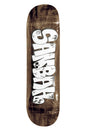 Sanbah Graff Skateboard Deck - Brown