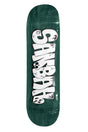 Sanbah Graff Skateboard Deck - Dark Green