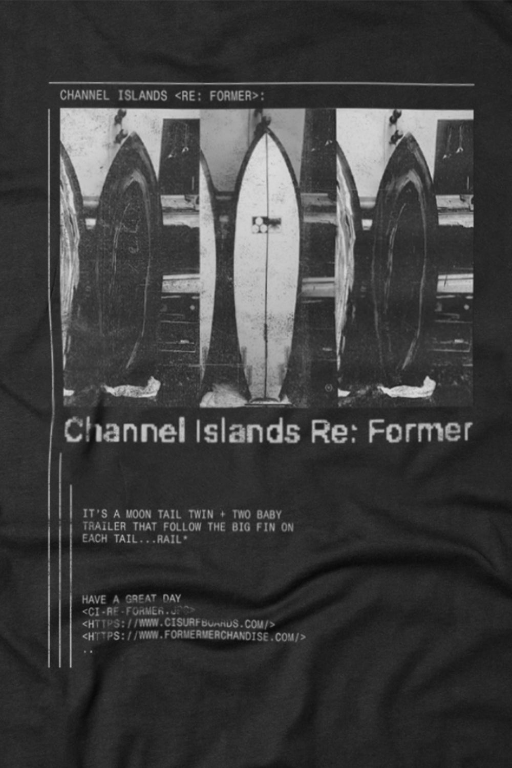 Shop Former Merchandise | Former Great Day T-Shirt