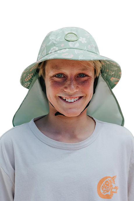 Plow Surf Co Gumnut Green Surf Hat | Sanbah Australia