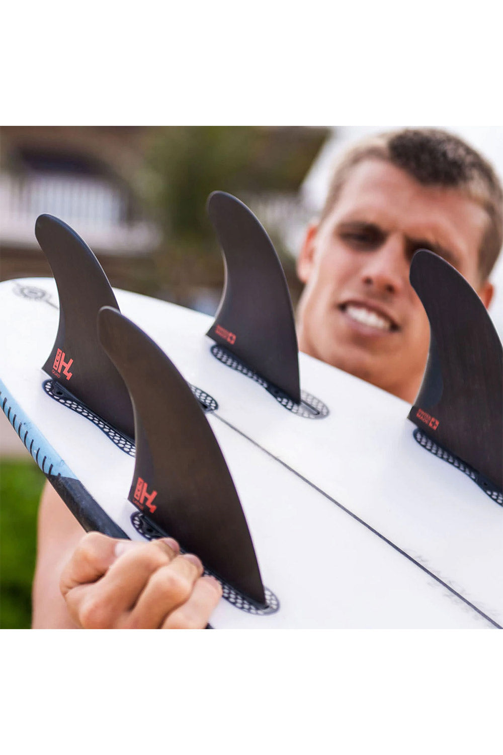 Quad sales rear fins