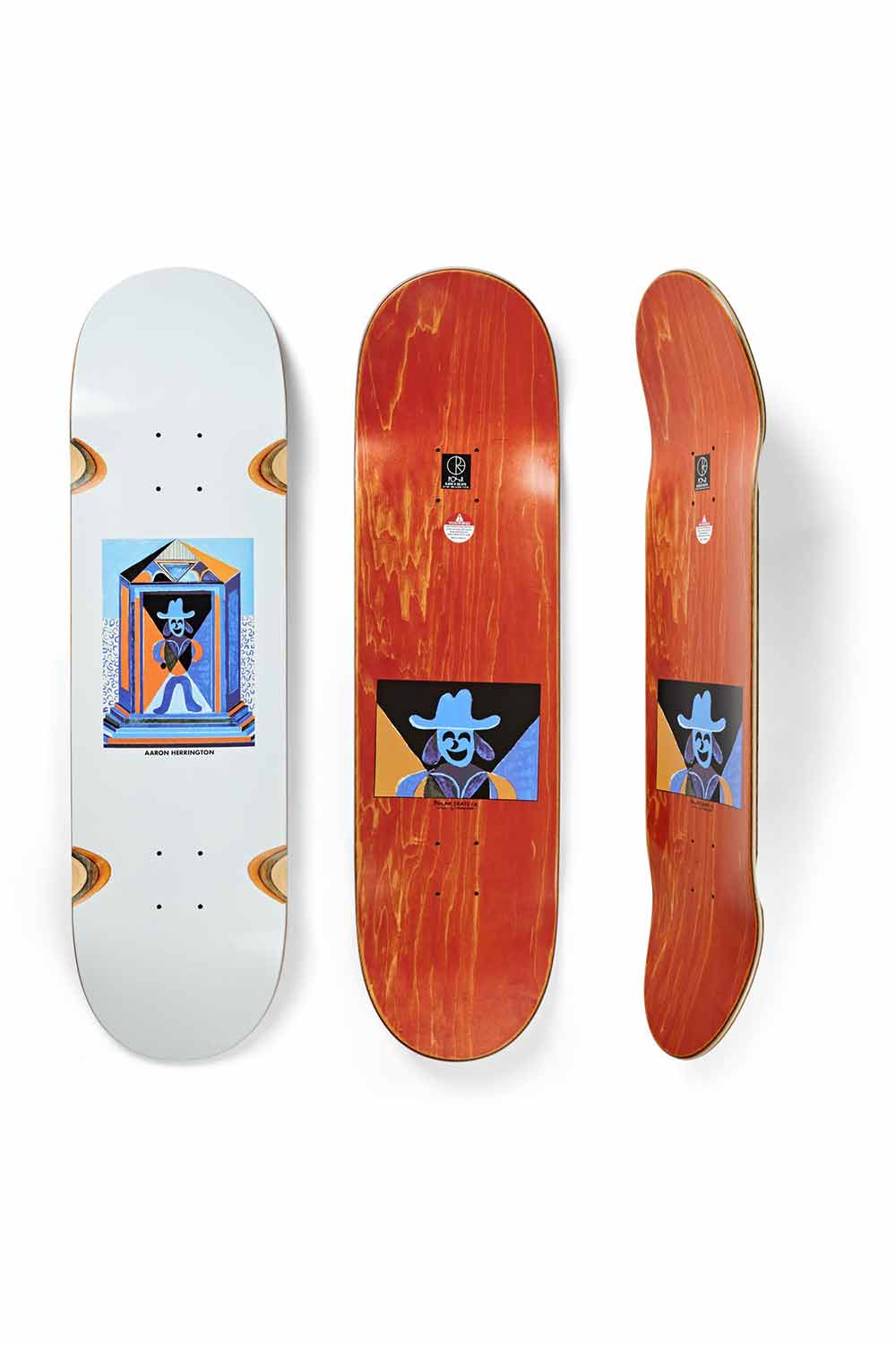 Polar Skate Co | Aaron Herrington Mausoleum Skateboard Deck