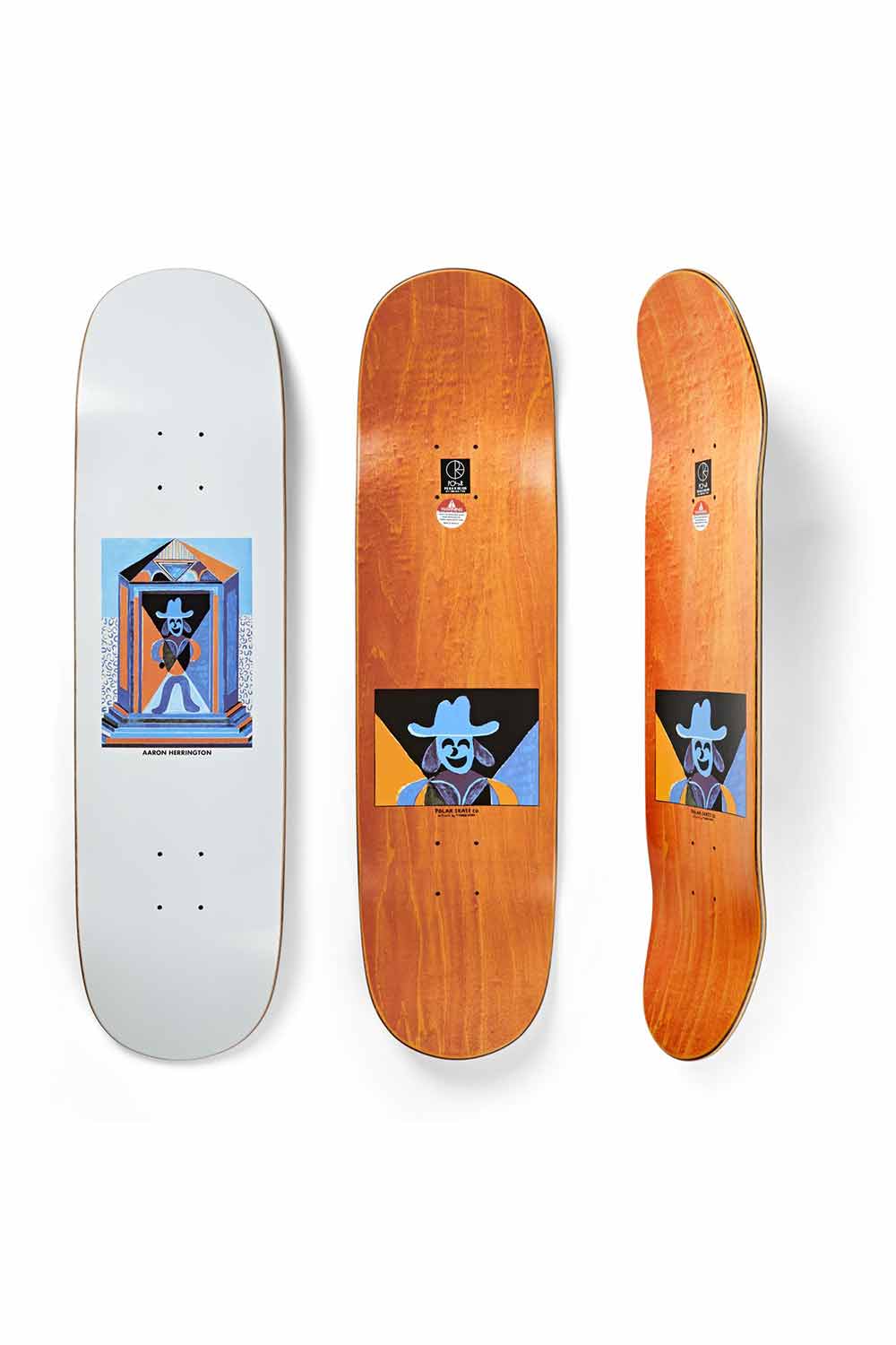 Polar Skate Co | Aaron Herrington Mausoleum Skateboard Deck