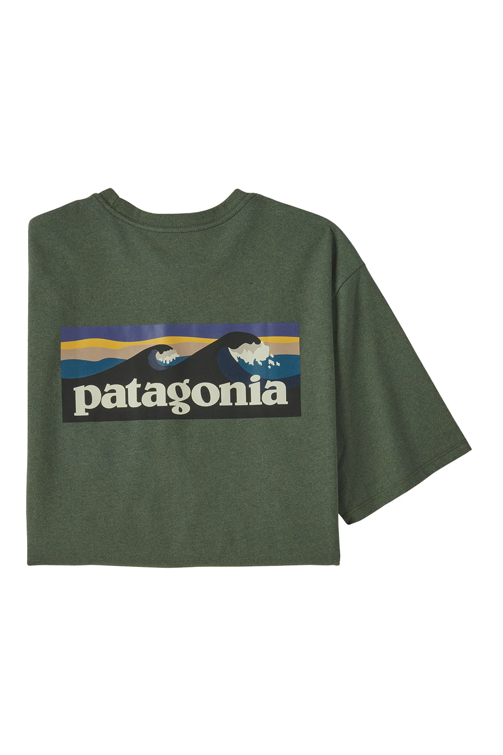 Patagonia Mens Boardshort Logo Pocket Responsibili-Tee
