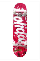Holiday Skateboards | Tie Dye Pink/Silver Complete Skateboard - 7.25” - 7.5"- 7.75"