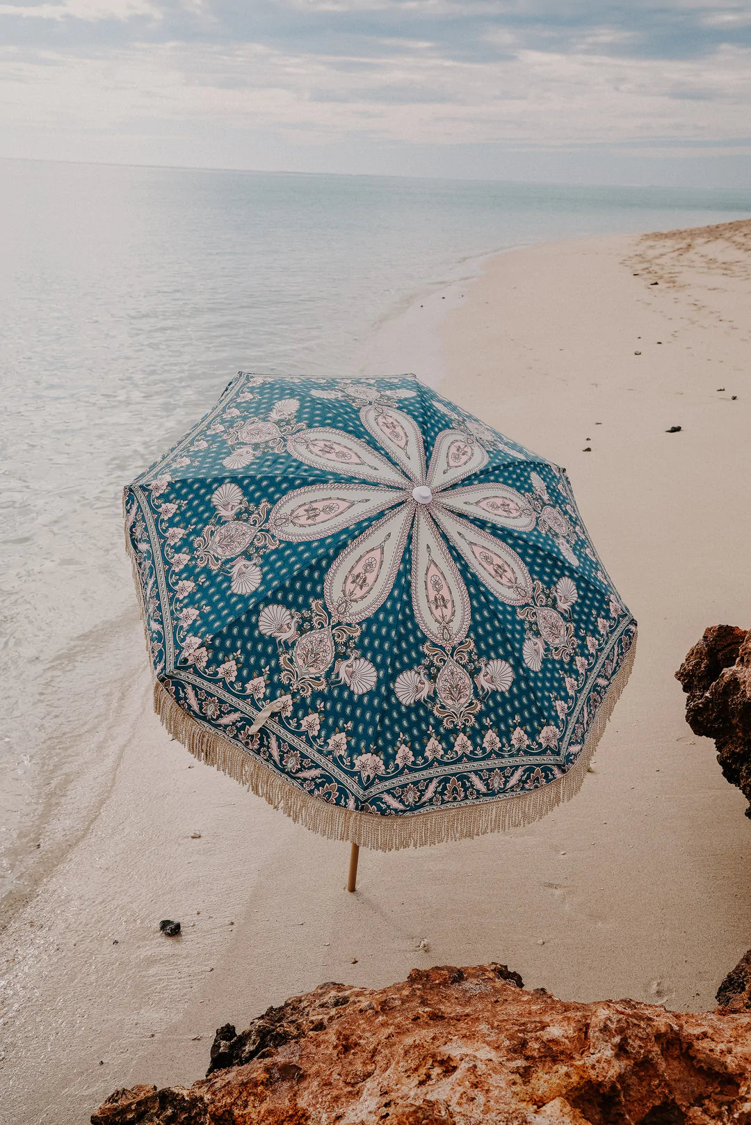 Salty Shadows Lady Beach Umbrella