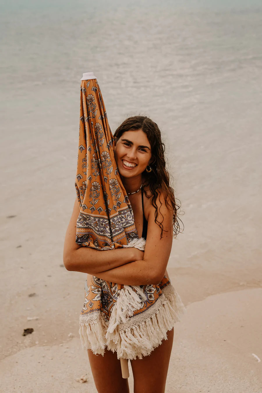 Salty Shadows Inca Beach Umbrella | Sanbah Australia