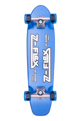 ZFLEX Metal Flake Blue 29” Cruiser Skateboard