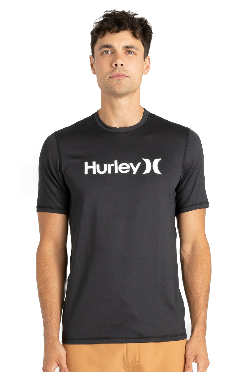 Hurley Mens One And Only Short Sleeve Rash Shirt | Sanbah Australia