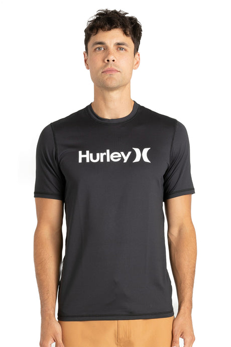 Hurley Mens One And Only Short Sleeve Rash Shirt | Sanbah Australia