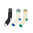MISFIT Organic Mix Stripe Sock 3 Pack | Sanbah Australia