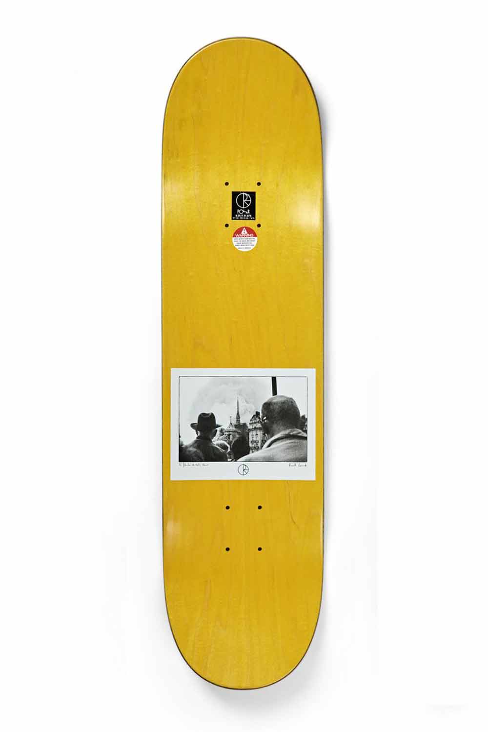 Polar Skate Co | Paul Grund Notre Dame Slick Skateboard Deck