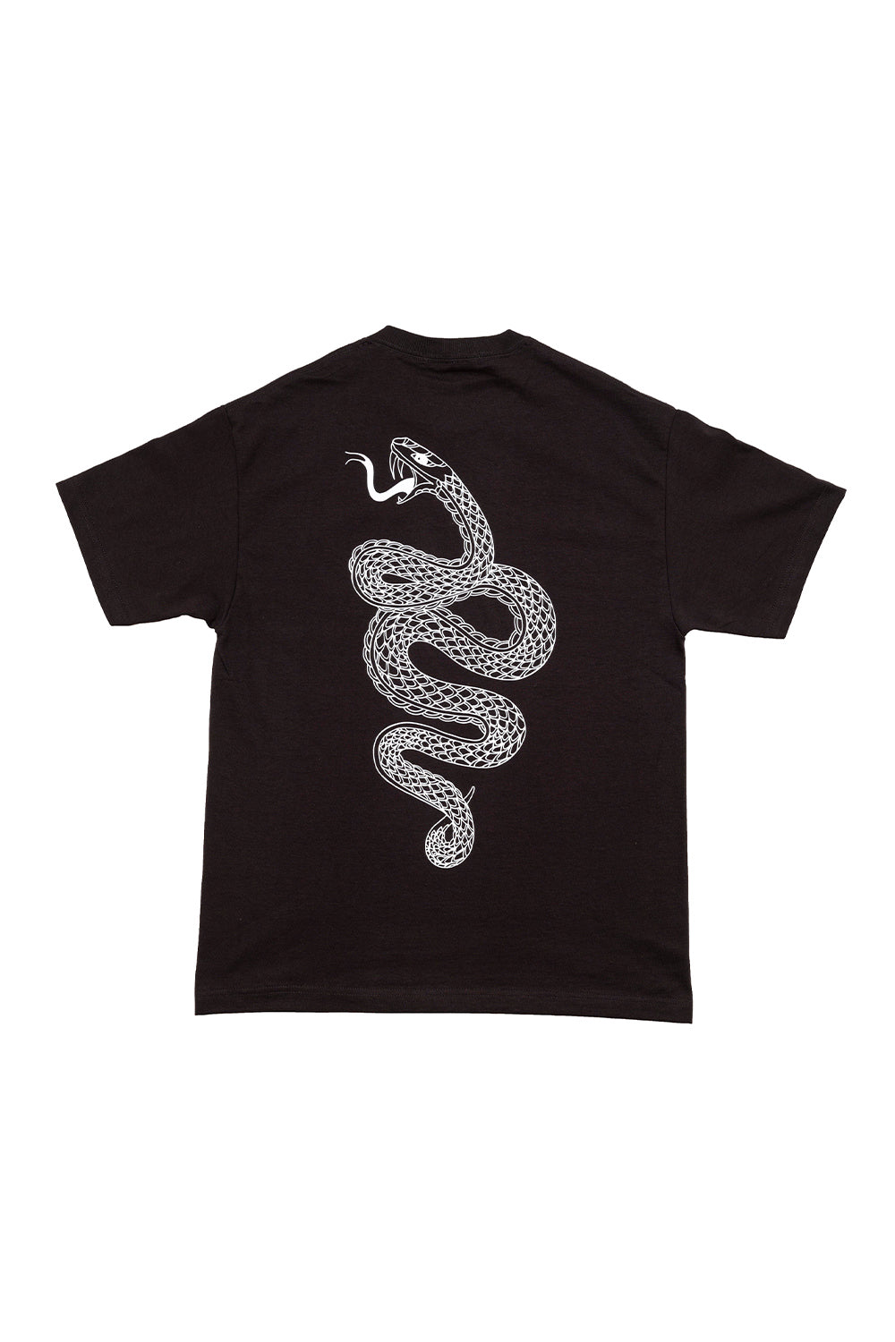 Poolroom Skateboards | Poolroom Brown Snake T-Shirt - Black