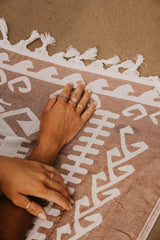 Salty Shadows Aztec Towel