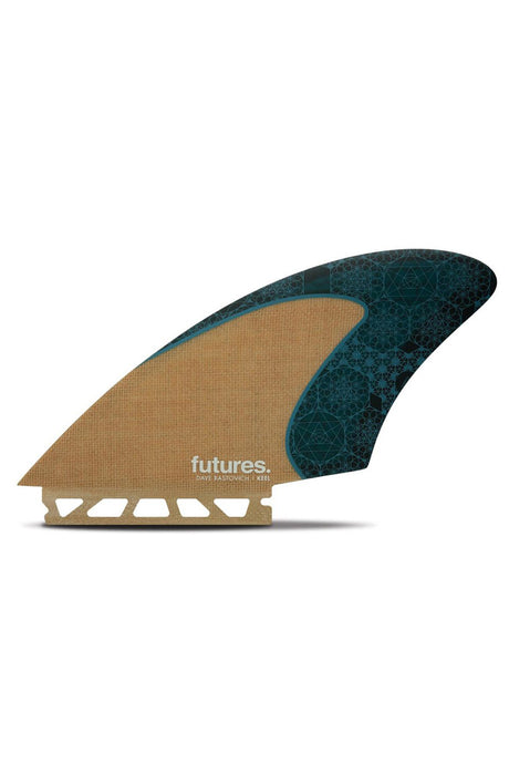 Futures Rasta Keel Twin Fin Set