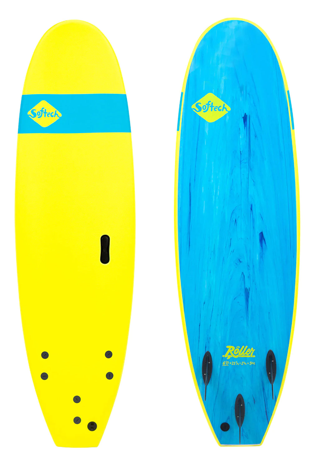 Softech Roller 7’0 Softboard - Ice Yellow