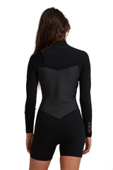 Roxy Women's Performance 2/2mm GBS Chest Zip Springsuit Wetsuit