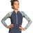 Roxy Springsuits | Roxy Girls 1mm Marine Bloom Front Zip LS Springsuit