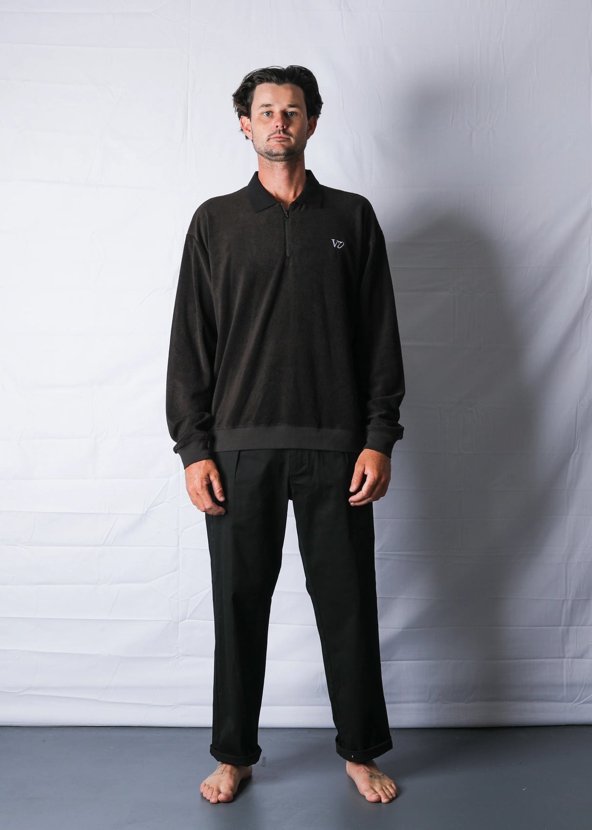 Rivvia Quarter Zip Pullover Jumper