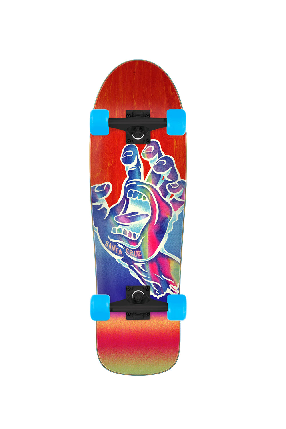 Santa Cruz Iridescent Hand Cruiser 9.7 Skateboard | Buy Santa Cruz