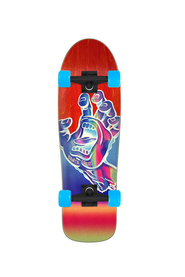 Santa Cruz Iridescent Hand Cruiser 9.7 Skateboard