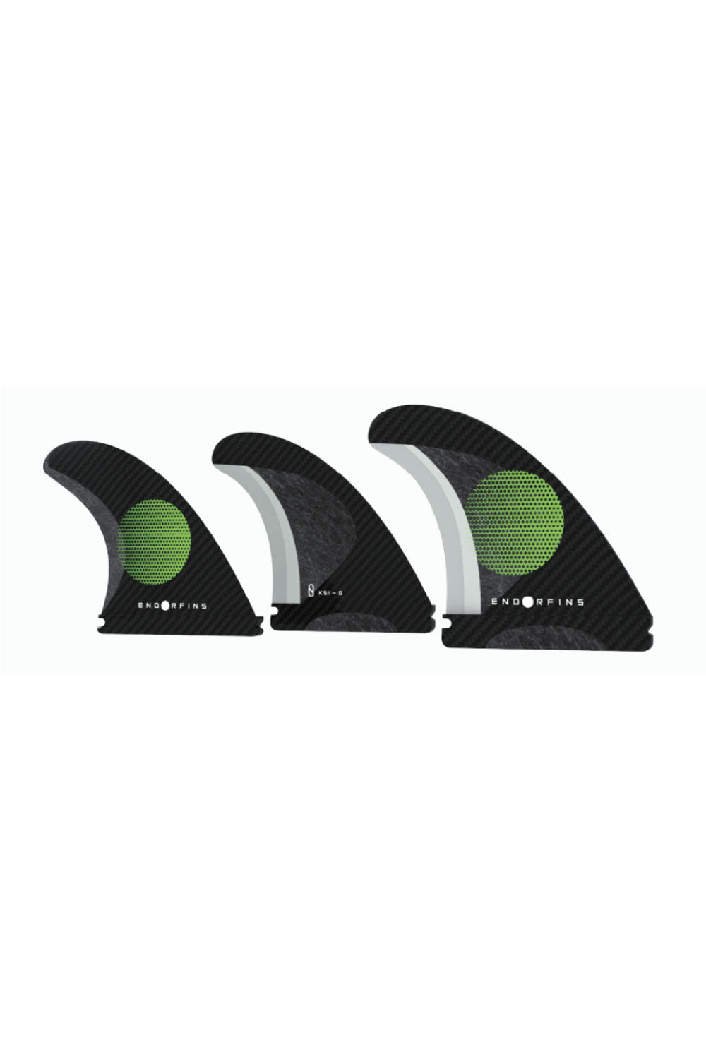 ENDORFINS Kelly Slater KS1 Thruster Fin Set - Small