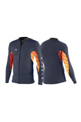 Shop Vissla Wetsuits | Vissla Youth 7 Seas Shredder 2mm Front Zip Wetsuit Jacket - Navy