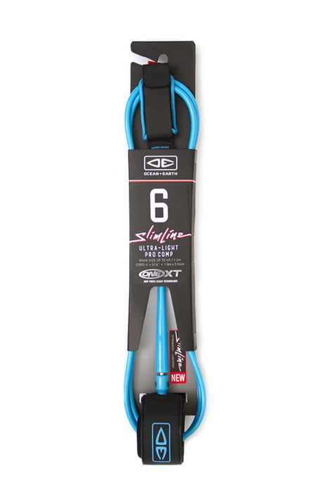 6ft Ocean & Earth Slimline Comp One-XT Leash