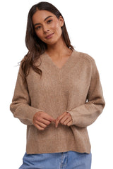 Rhythm Women's Sloane V Neck Knit