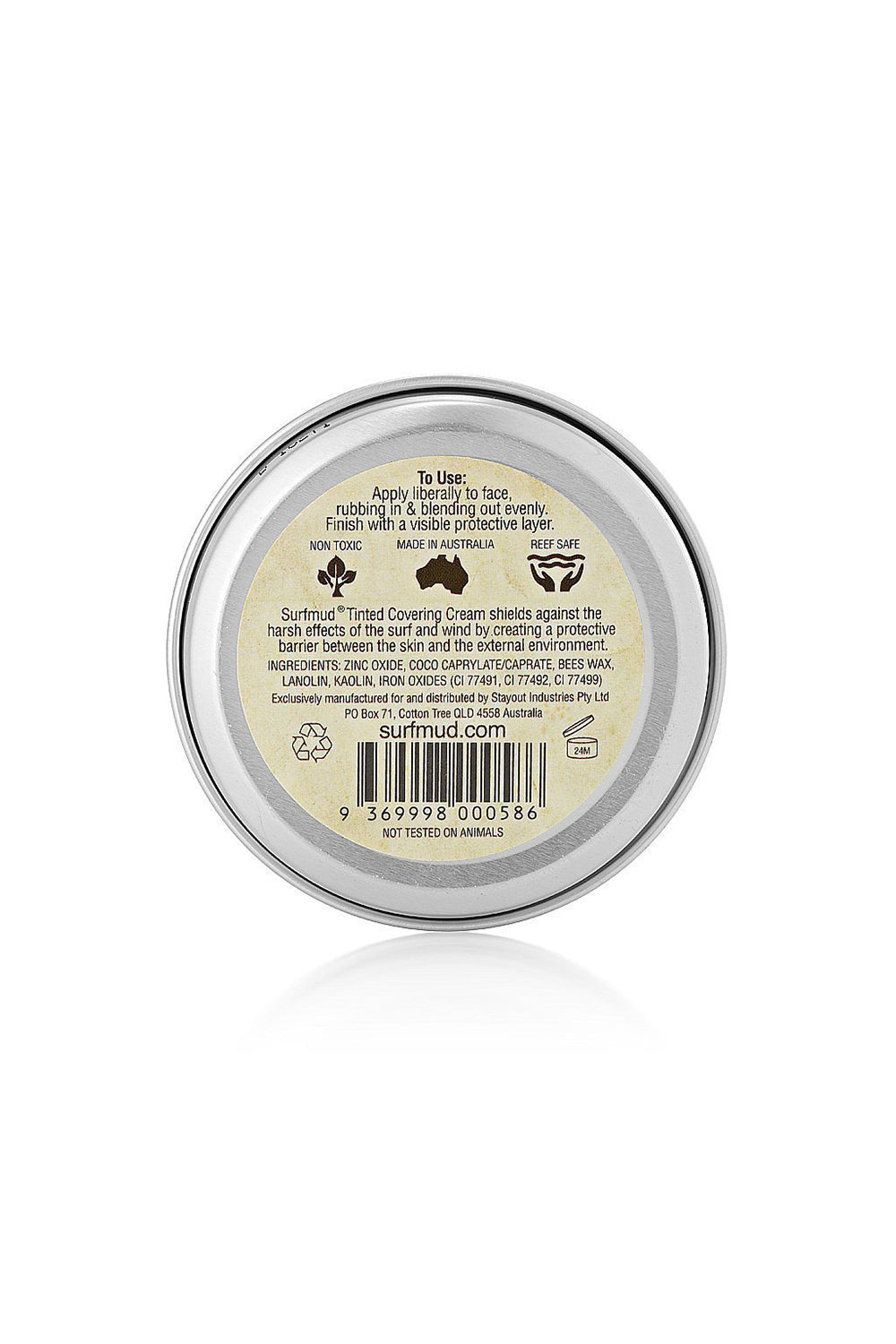 Surfmud Natural Zinc 45g Tin