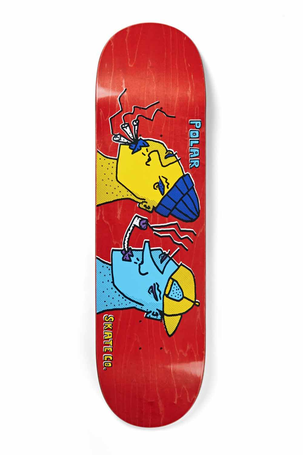 Polar Skate Co | Polar Skate Co Team Smoking Heads Skateboard Deck