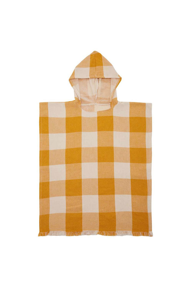 Shop Mayde | Mayde Tots Sunshine Ponch Towel - Mustard