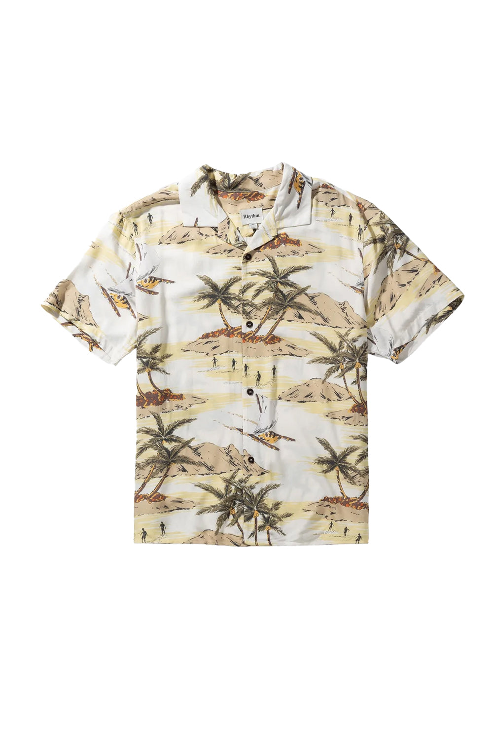 Rhythm Mens Tropic Short Sleeve Shirt