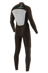 Vissla Wetsuits | Vissla 7 Seas 2/2mm Full Chest Zip Wetsuit - Black/Jade