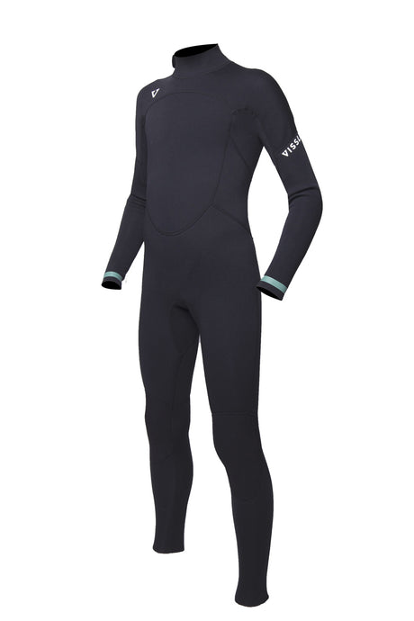 Vissla Wetsuits | Vissla Easy Seas Boys 3/2mm Full Back Zip - BlackVissla Wetsuits | Vissla Easy Seas Boys 3/2mm Full Back Zip