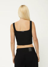 Afends Womens Linger Recycled Corset Top