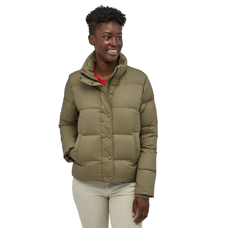 Patagonia goose down jacket shop women's