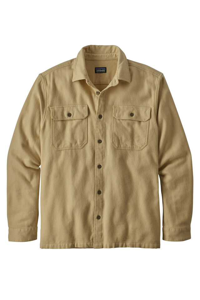 Patagonia Men's Longsleeve Natural Dye FJord Flannel Shirt
