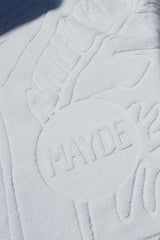 Mayde Beach Towels | Mayde Daintree Beach Towel - White