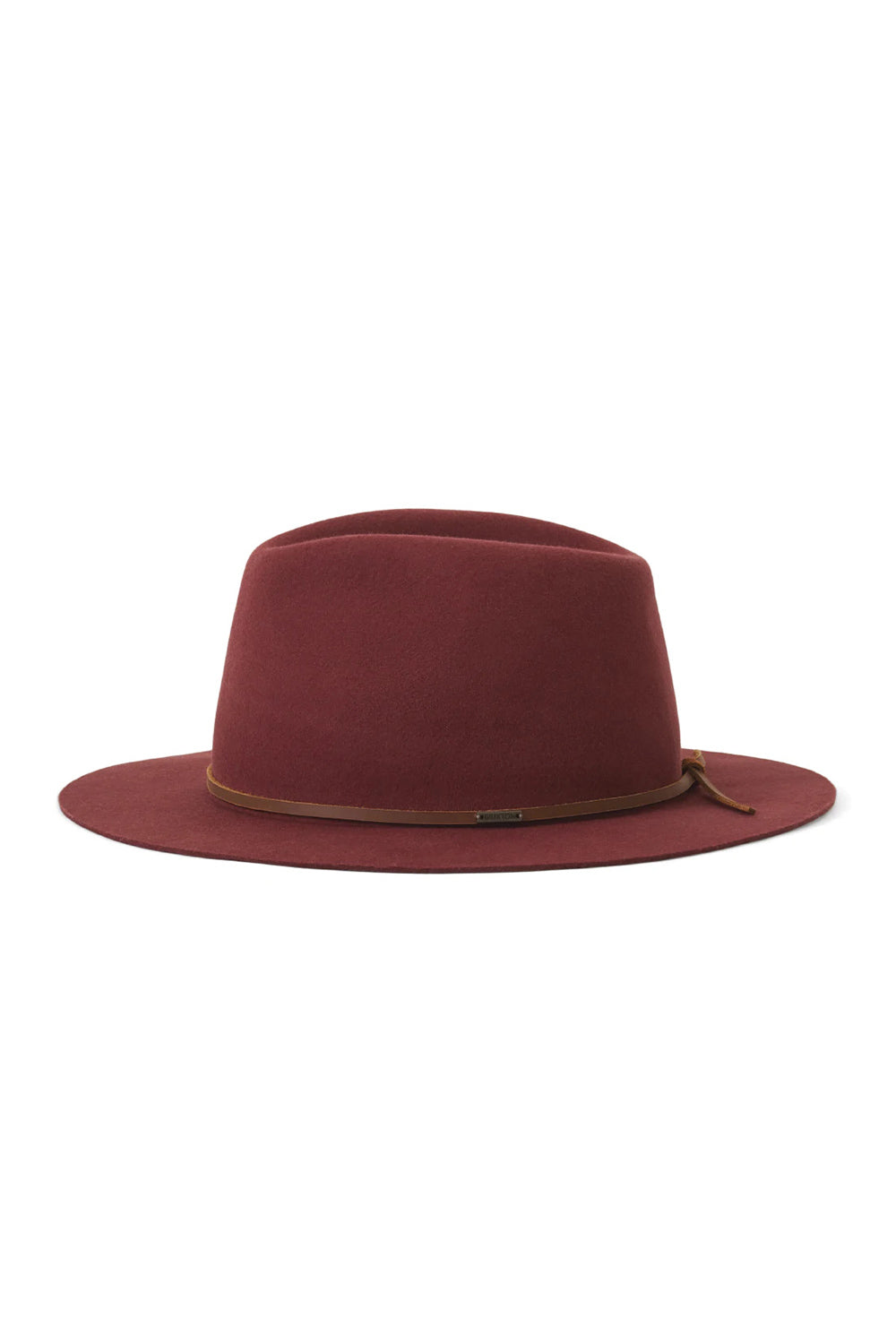 Shop Brixton | Brixton Wesley Fedora - Dark Brick