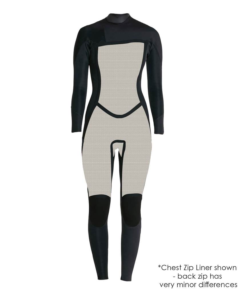 O'Neill Womens Bahia 3/2mm Steamer Back Zip Wetsuit