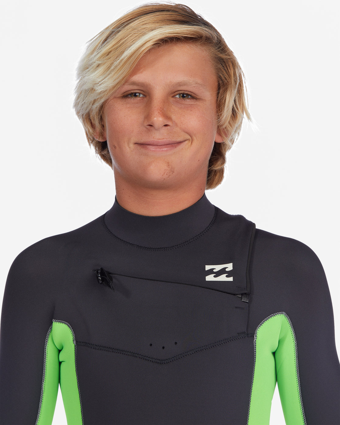 Billabong Boys (8-16) 3/2mm Absolute Chest Zip Steamer