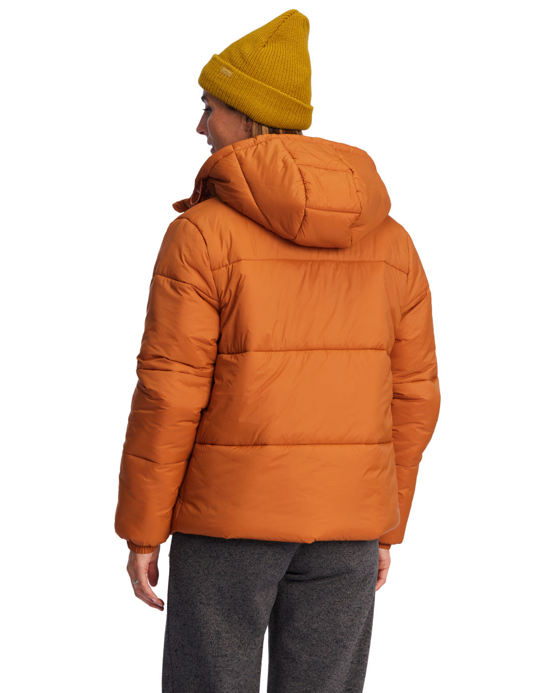 Billabong Women's A/Div Transport Puffer 3 Hooded Zip-Up