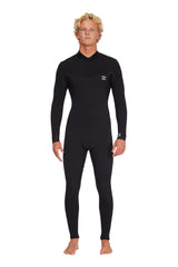 Billabong 302 3/2mm Furnace Comp Back Zip Steamer Wetsuit