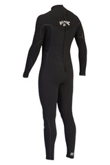 Billabong 302 3/2mm Furnace Comp Back Zip Steamer Wetsuit