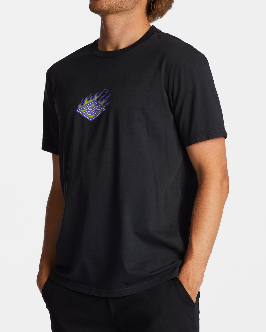 Billabong Mens Theme Diamond T-Shirt
