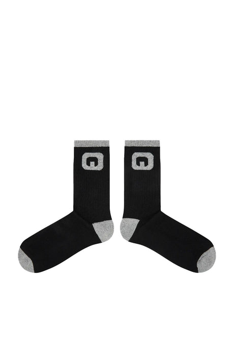 Quasi Skateboards | Quasi Euro Socks - Black